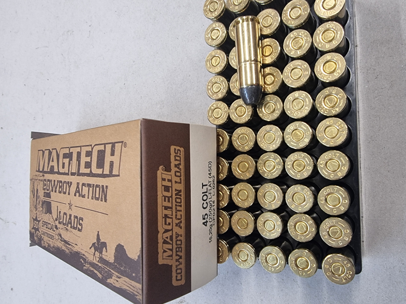 .45 Colt 250grs Magtech Cowboy Action 350 Stk. #45D# SSZ Berka – Bild 1