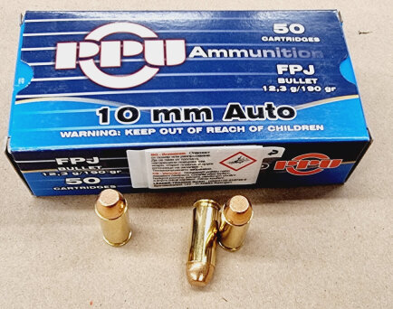 10mm Auto/190grs A-195 PPU FPJ 50 Stk. # SSZ Berka – Bild 1