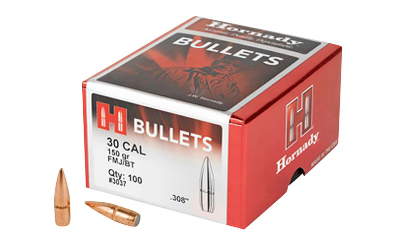 .30-.308/150grs FMJ-BT Hornady Geschosse 500 Stk. No. 3037 # SSZ Berka – Bild 1