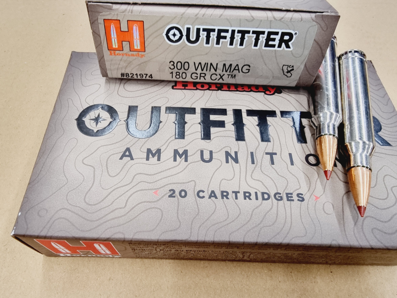 .300WinMag/180grs CX bleifrei Hornady Outfitter 20 Stk. #821974 #SSZ Berka – Bild 1