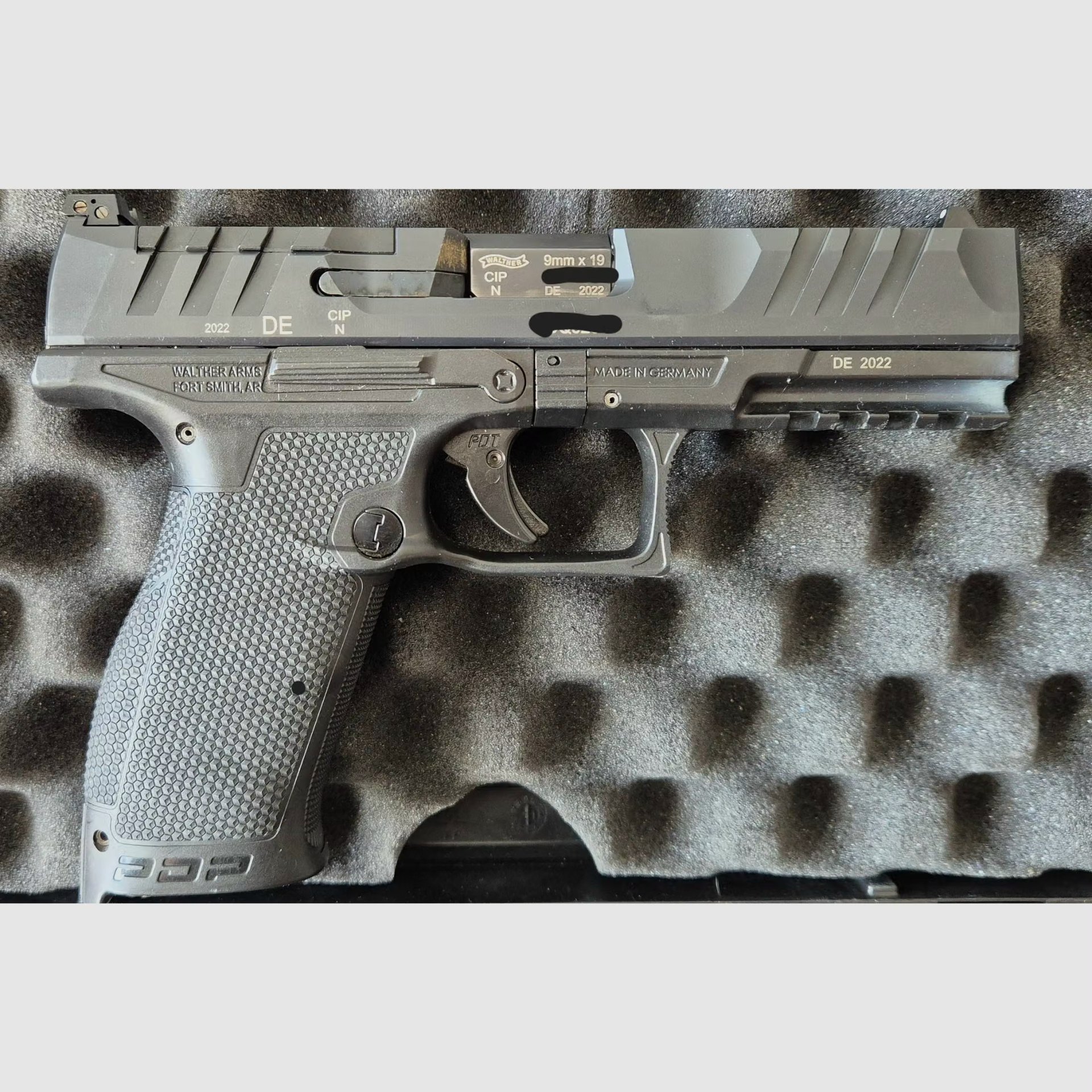 WALTHER PDP 4.5 OR INKL ANSCHLAGSCHAFT und viel Zubehör – Bild 2