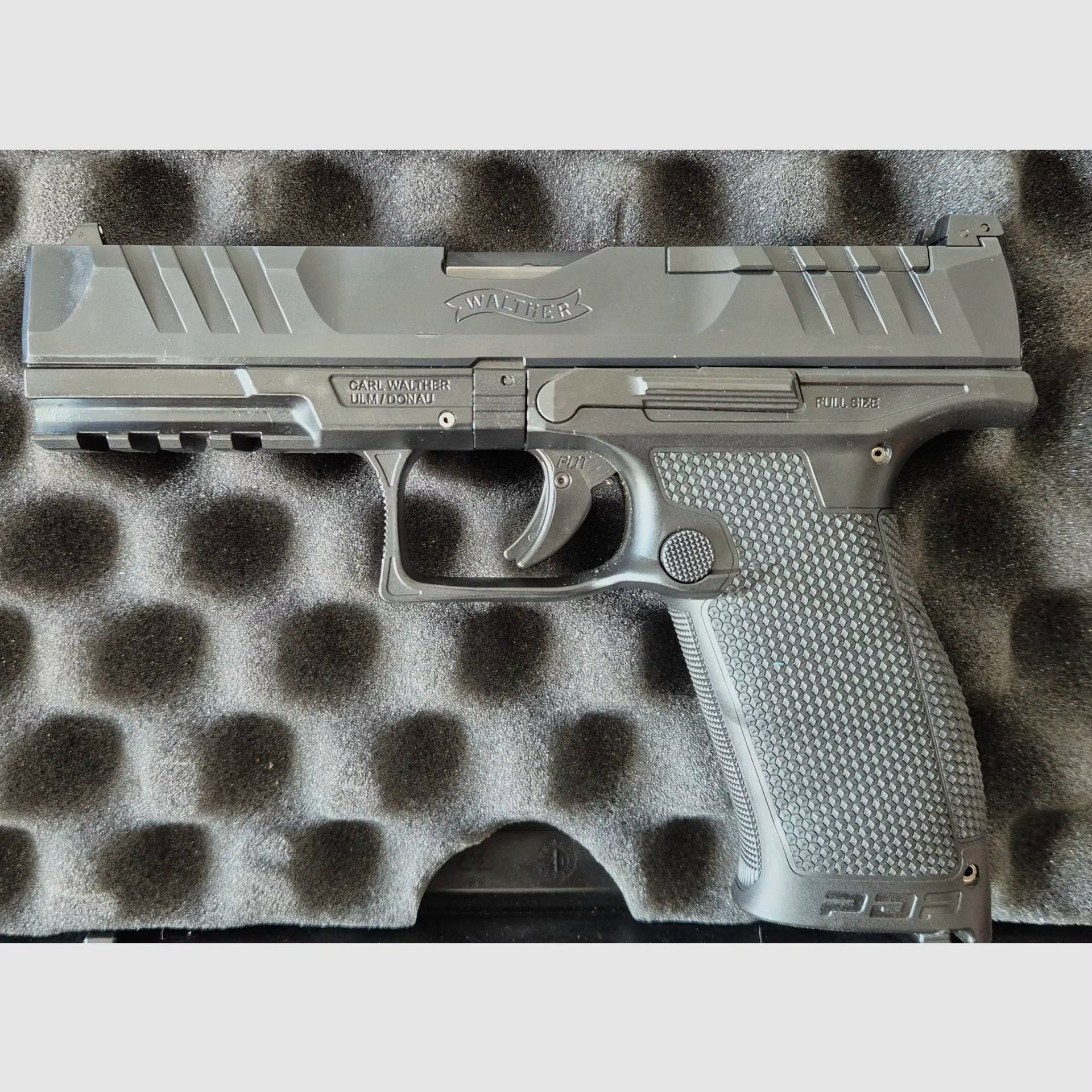 WALTHER PDP 4.5 OR INKL ANSCHLAGSCHAFT und viel Zubehör – Bild 1
