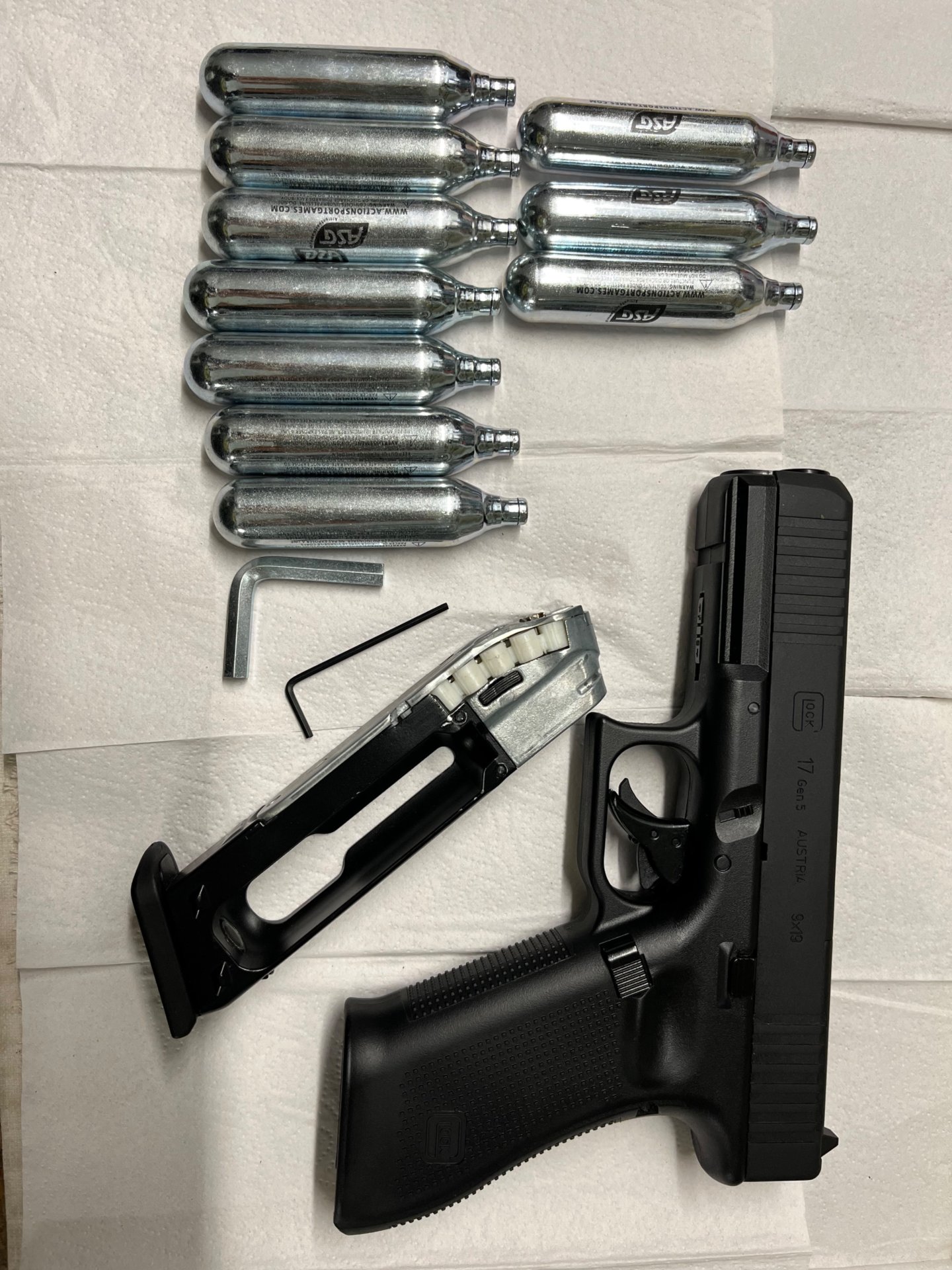Glock 17 Gen.5 CO2 4,5mm Diabolo – Bild 3