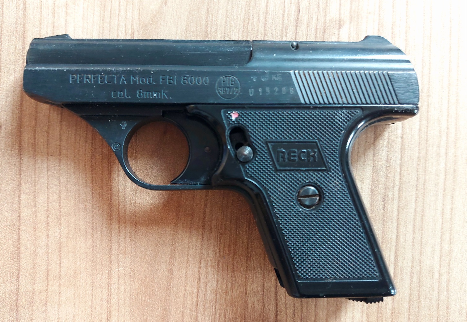 Pistole Reck Perfecta Mod. FBI 8000 8mm K – Bild 2