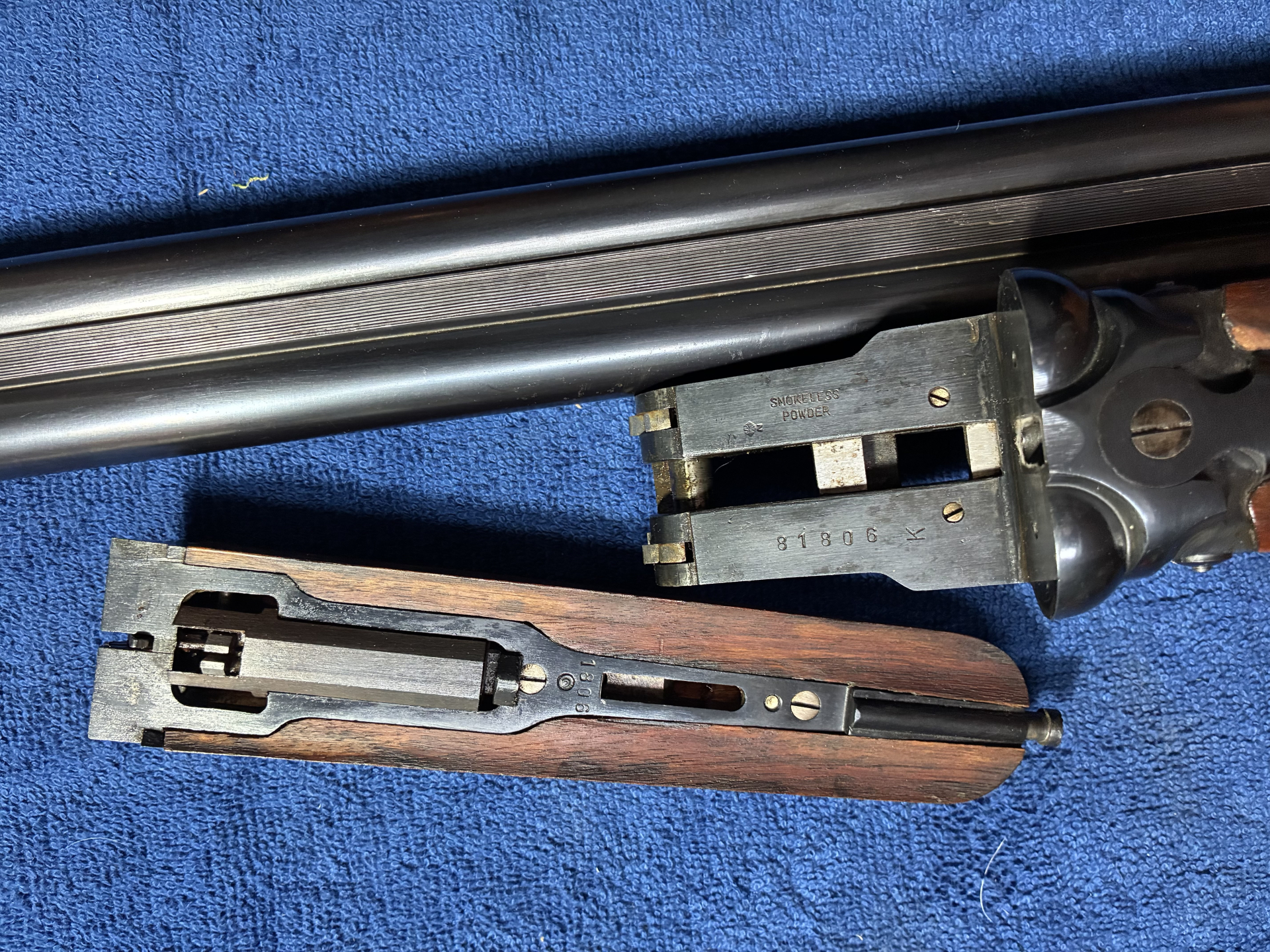 Doppelflinte, Querflinte Hege 12/70 – billede 4