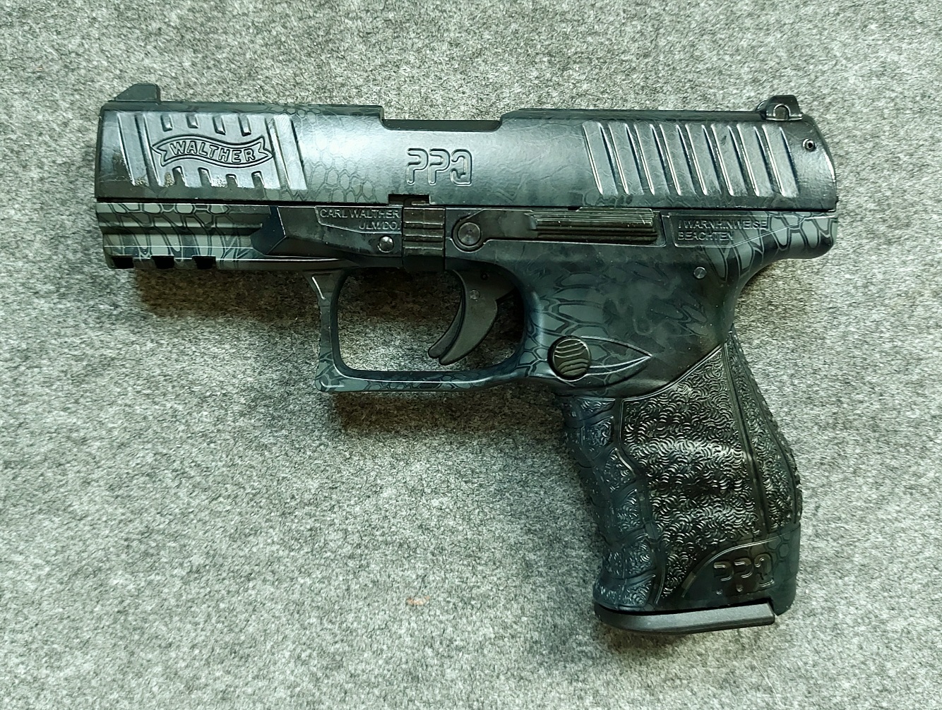 Pistole Walther PPQ Kryptek 9mm PAK – Bild 2