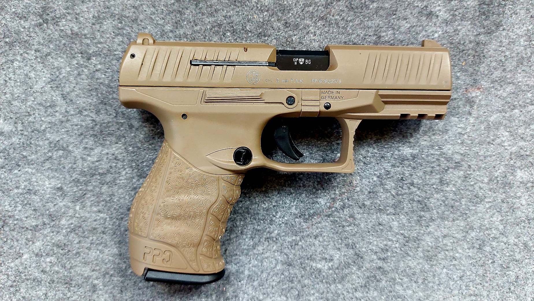 Pistole Walther PPQ FDE 9mm PAK – Bild 2
