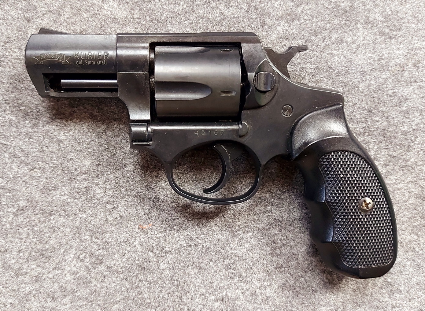 Revolver IWG Kurier brüniert 9mm RK – Bild 1