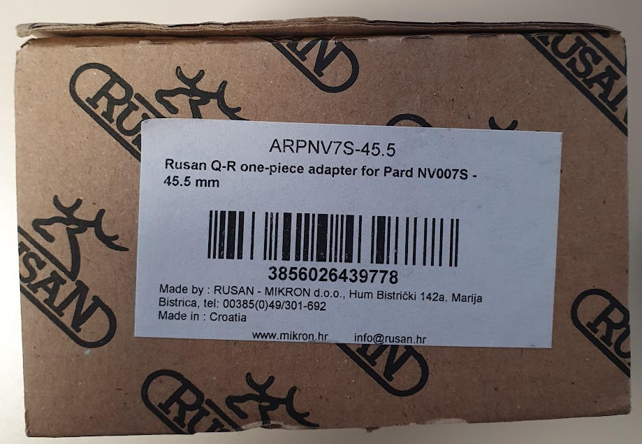 Rusan Adapter ARPNV7S-45.5mm – Bild 2