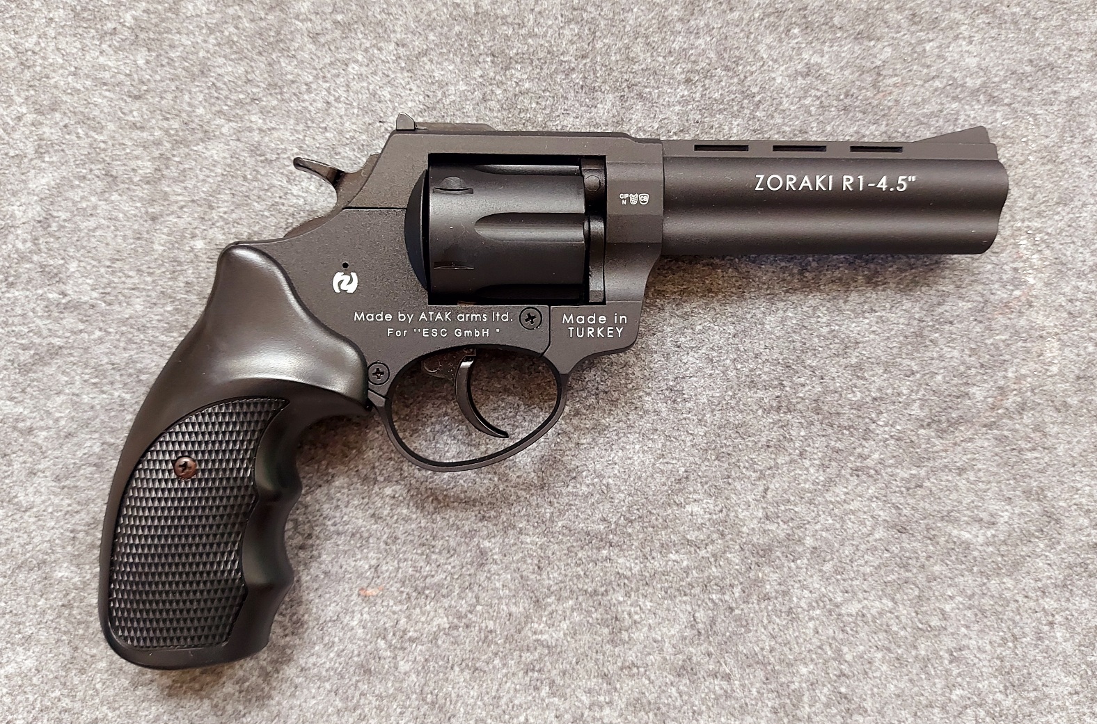 Revolver Zoraki R1-4,5 Zoll brüniert 9mm RK – Bild 2