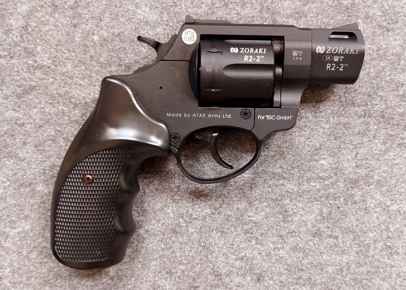 Revolver Zoraki R2-2 Zoll brüniert 9mm RK – Bild 2