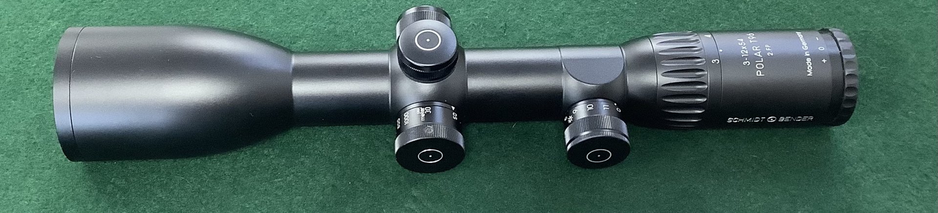 Zielfernrohr Schmidt & Bender Polar T96 3-12x54 mit Schiene – Bild 1