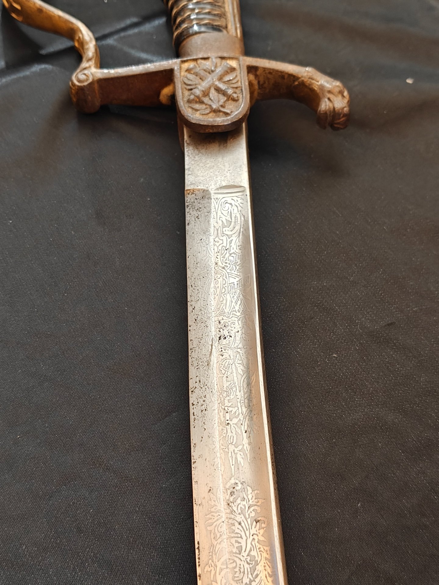 Löwenkopfsäbel Artillerie WK1 – Bild 4