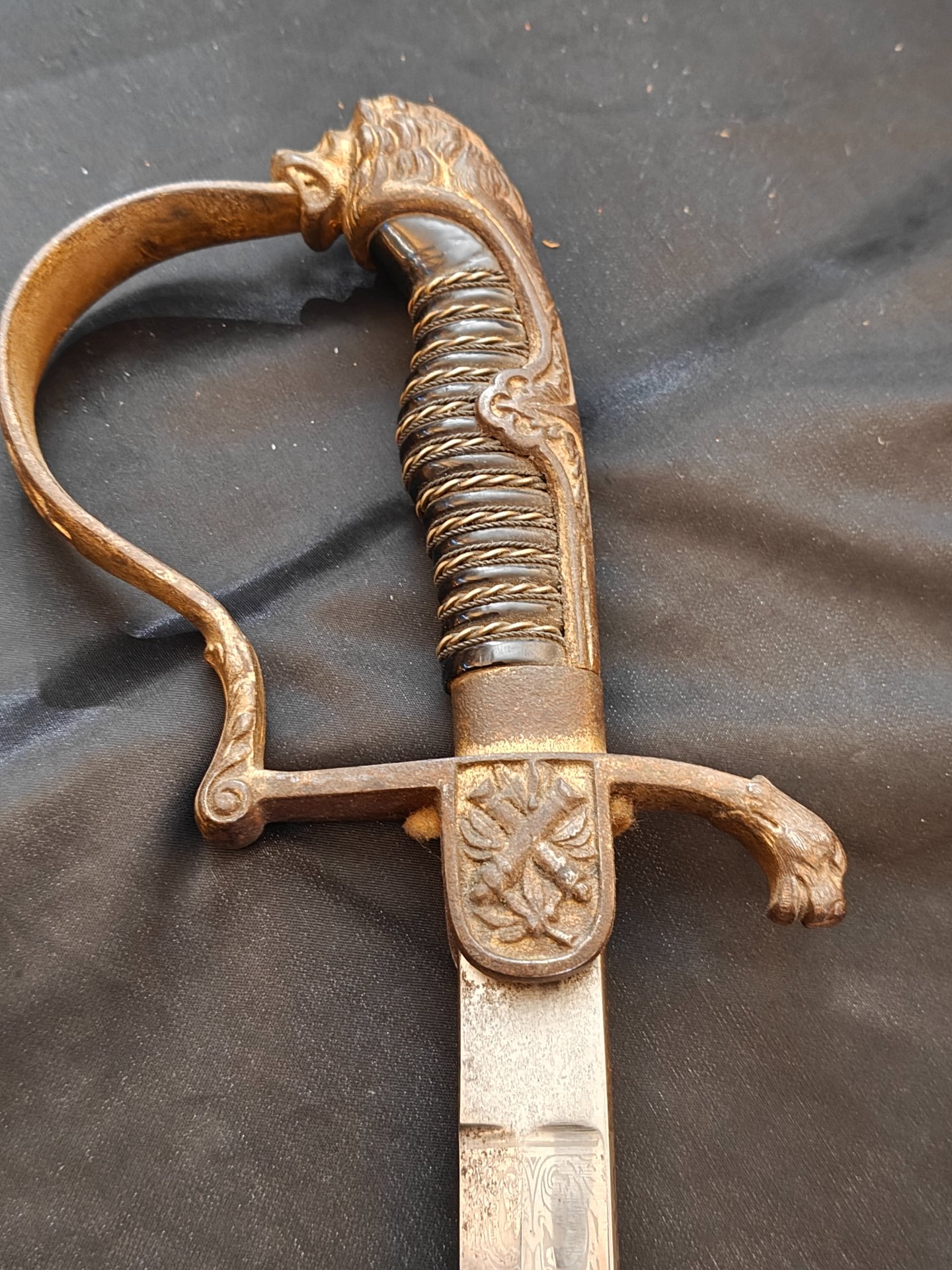 Löwenkopfsäbel Artillerie WK1 – Bild 3