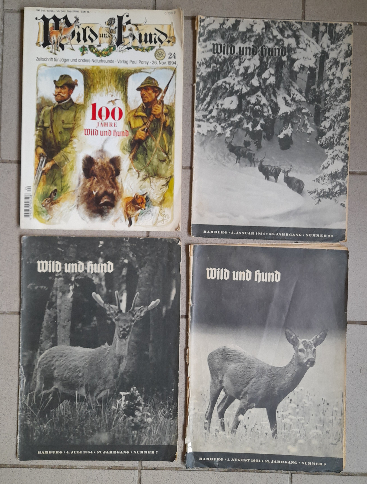 Alte Zeitschriften Wild und Hund – Bild 1