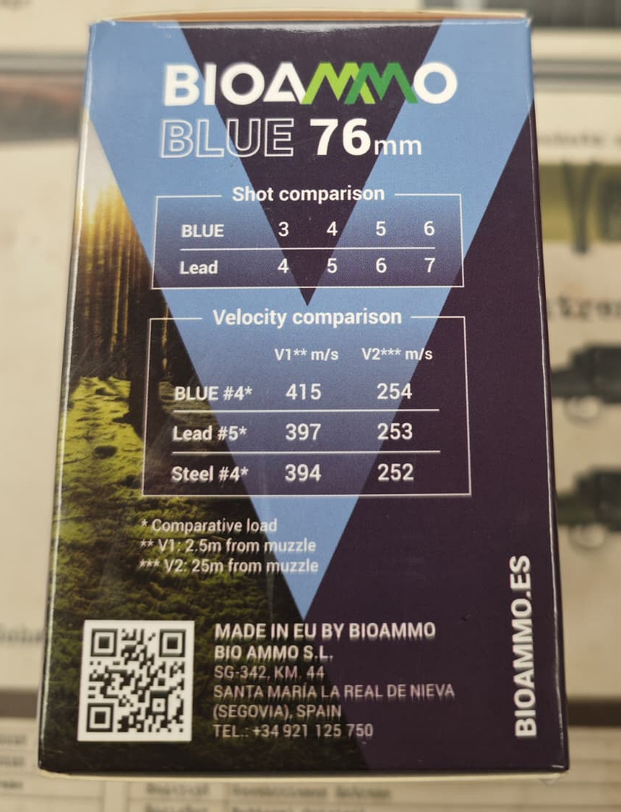 BioAMMO BLUE 76 12/76 Magnum Bleifreie Patrone ohne Stahlschrotbeschuss! – Bild 4