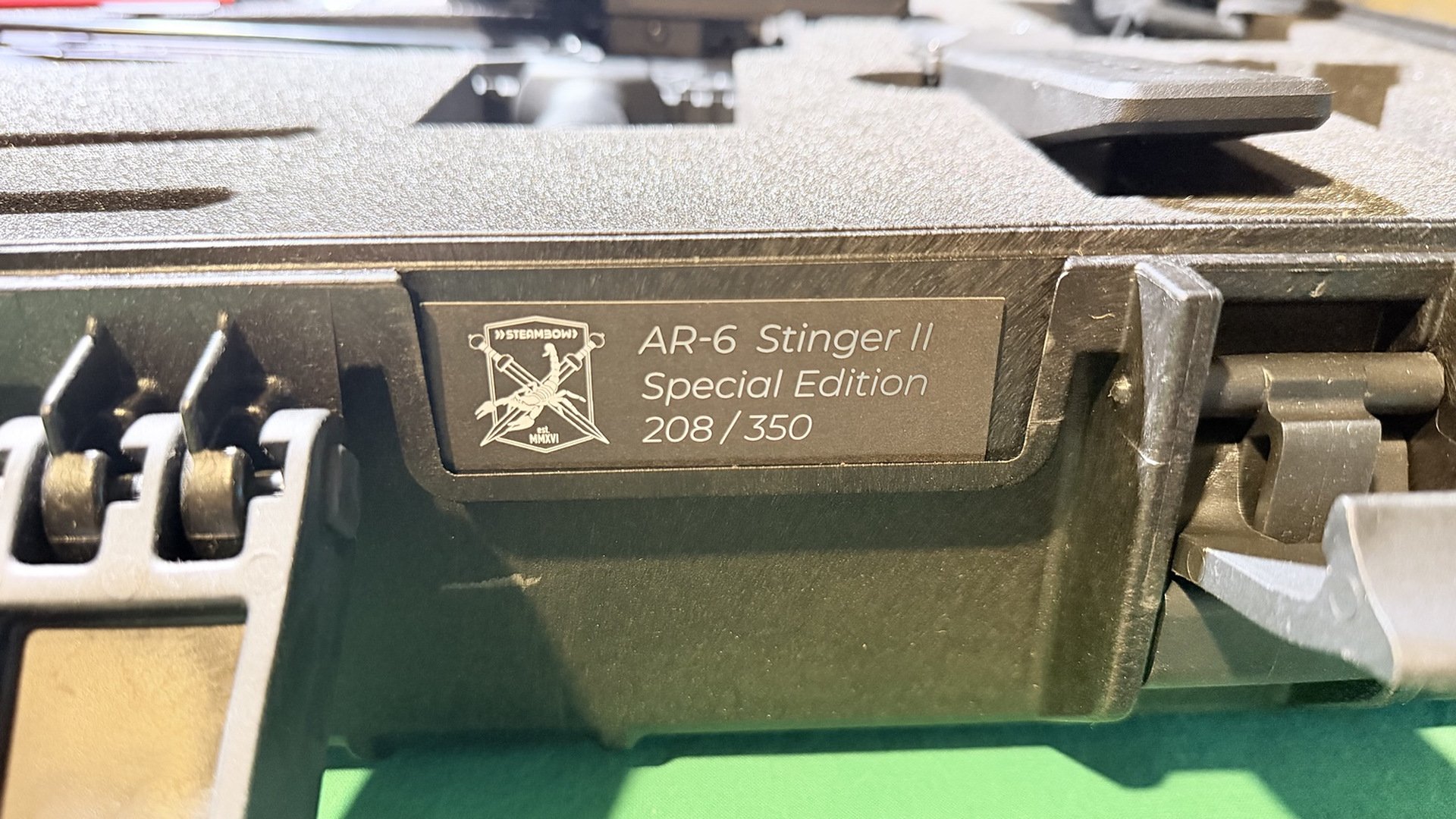 STEAMBOW AR-6 STINGER II SPECIAL EDITION 208/350 – UNBENUTZT – KOMPLETTSET – Bild 3