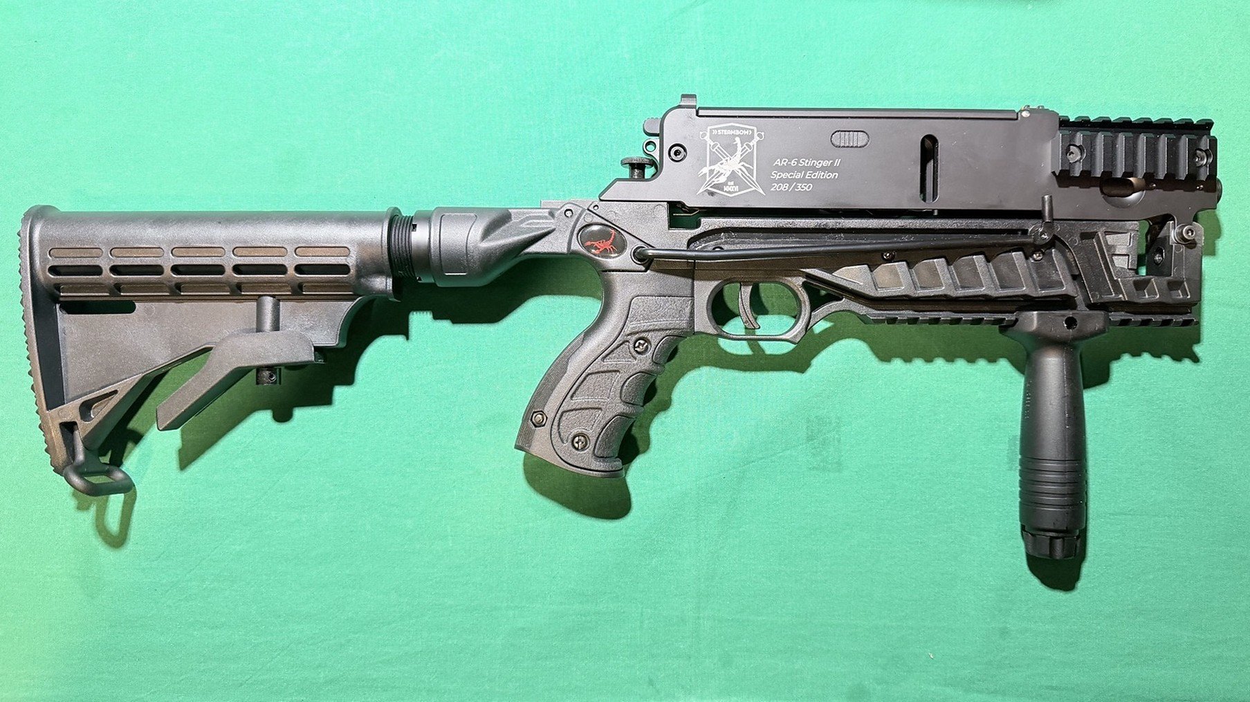 STEAMBOW AR-6 STINGER II SPECIAL EDITION 208/350 – UNBENUTZT – KOMPLETTSET – Bild 2