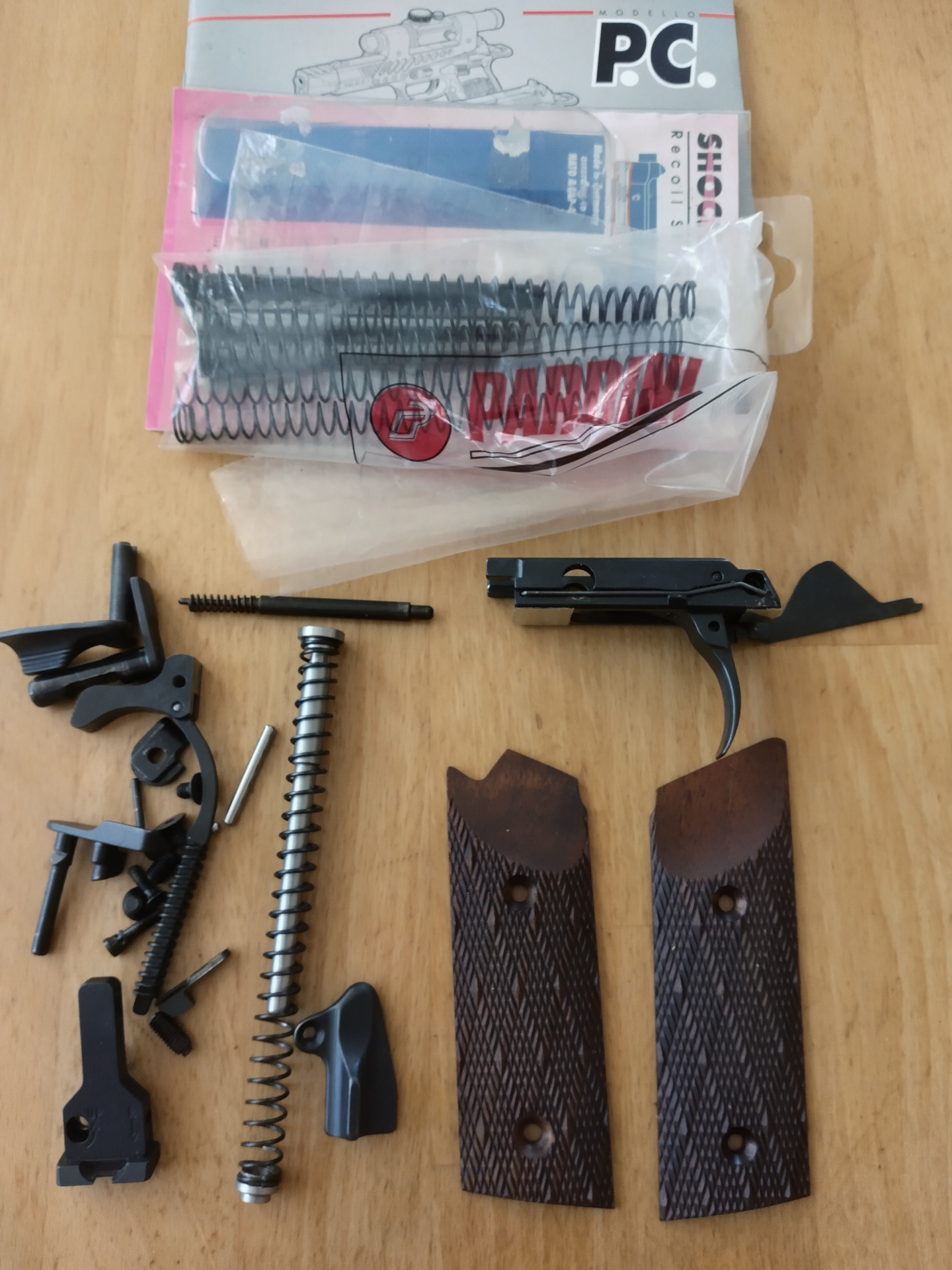 Griffschalen Pardini Großkaliber - Sportpistole PC / GT ( 9 mm - .45acp ) – Bild 1