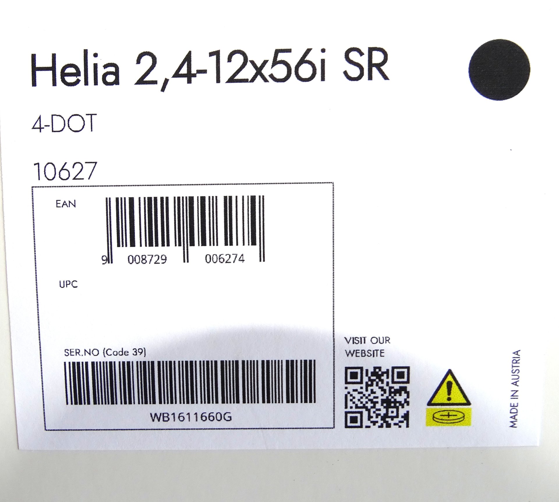 Kahles Helia 2,4-12x56i SR Neuware – Bild 4