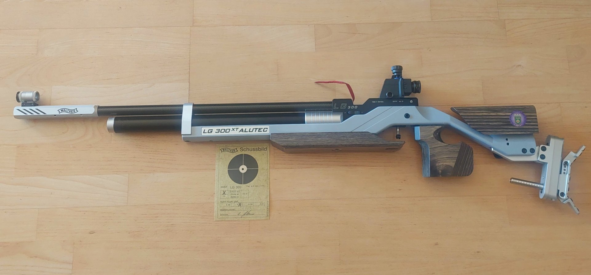 Walther LG 300 XT Alutec Match Pressluftgewehr – Bild 6