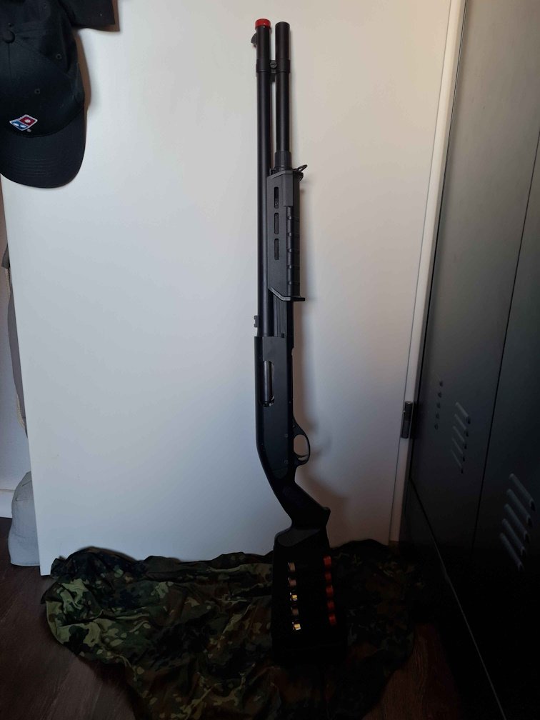 Cyma M870 MP Vollmetall Flinte Lang – Bild 2