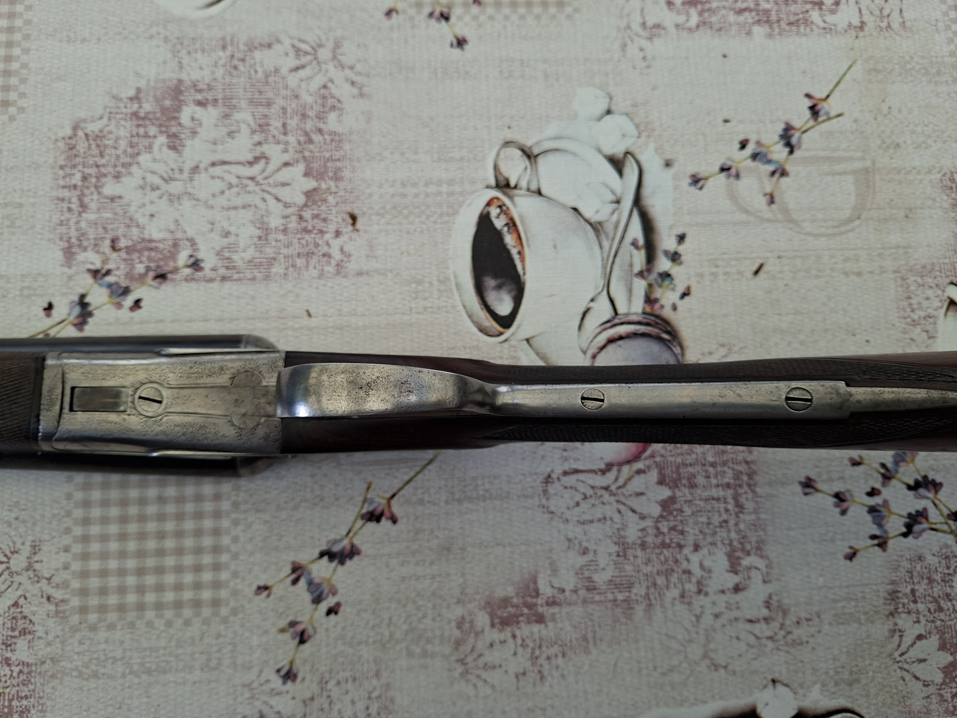 Alte englische Doppelflinte W.HORTON Kal. 12/70 – Bild 4