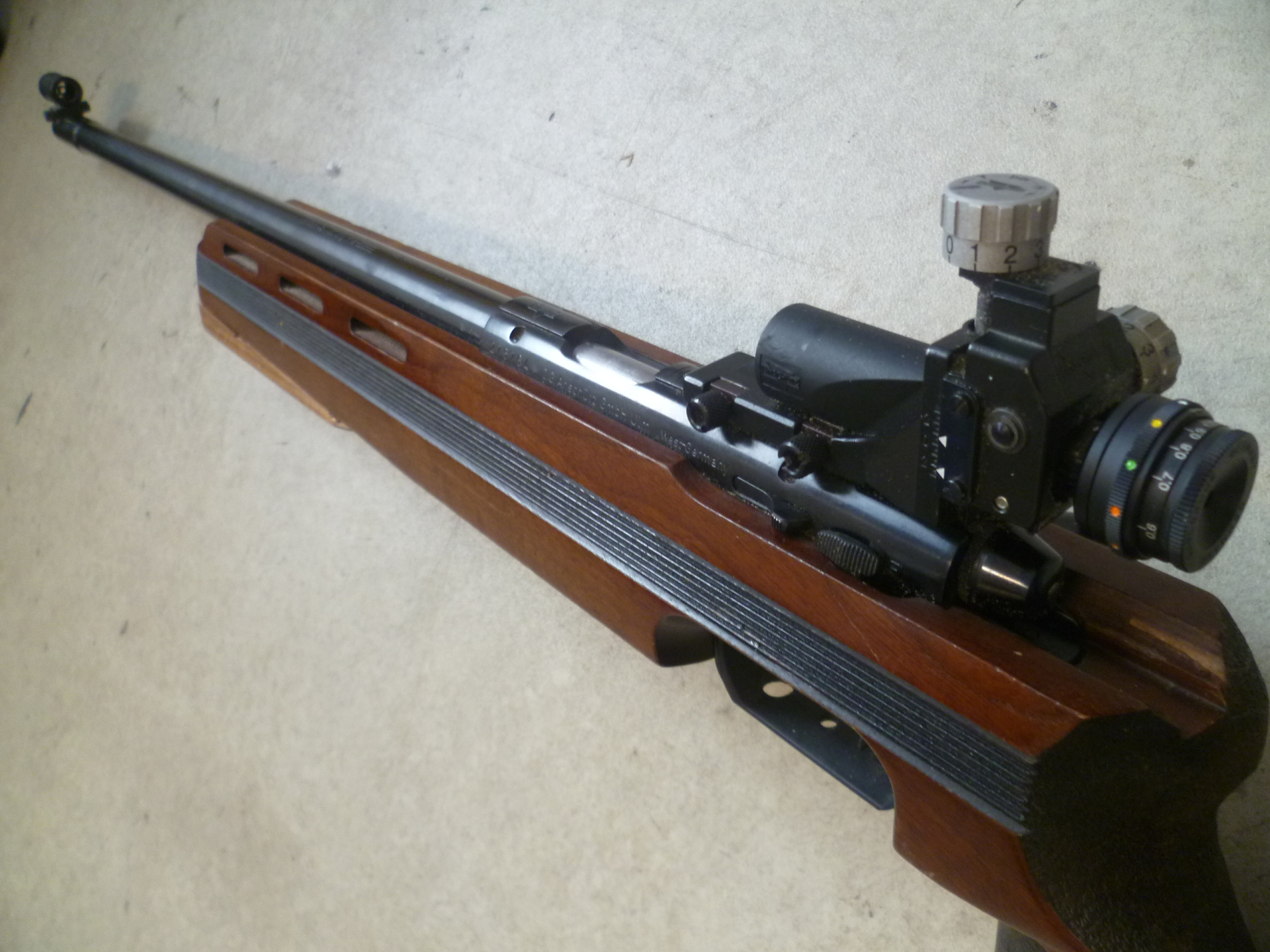 KK-Matchbüchse Anschütz Super-Match Modell 1913 .22lr. – Bild 2