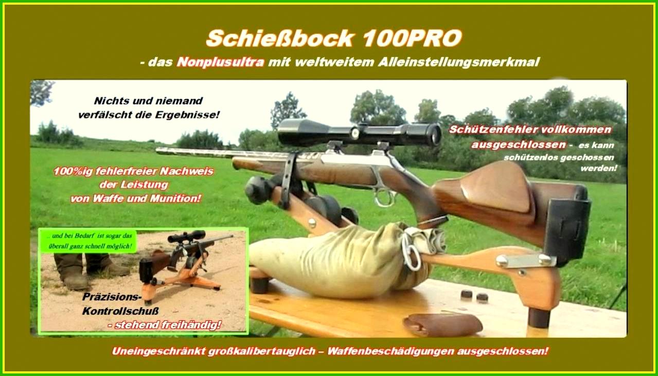 Einschießgerät Schießbock Einschießhilfe – 1. kép