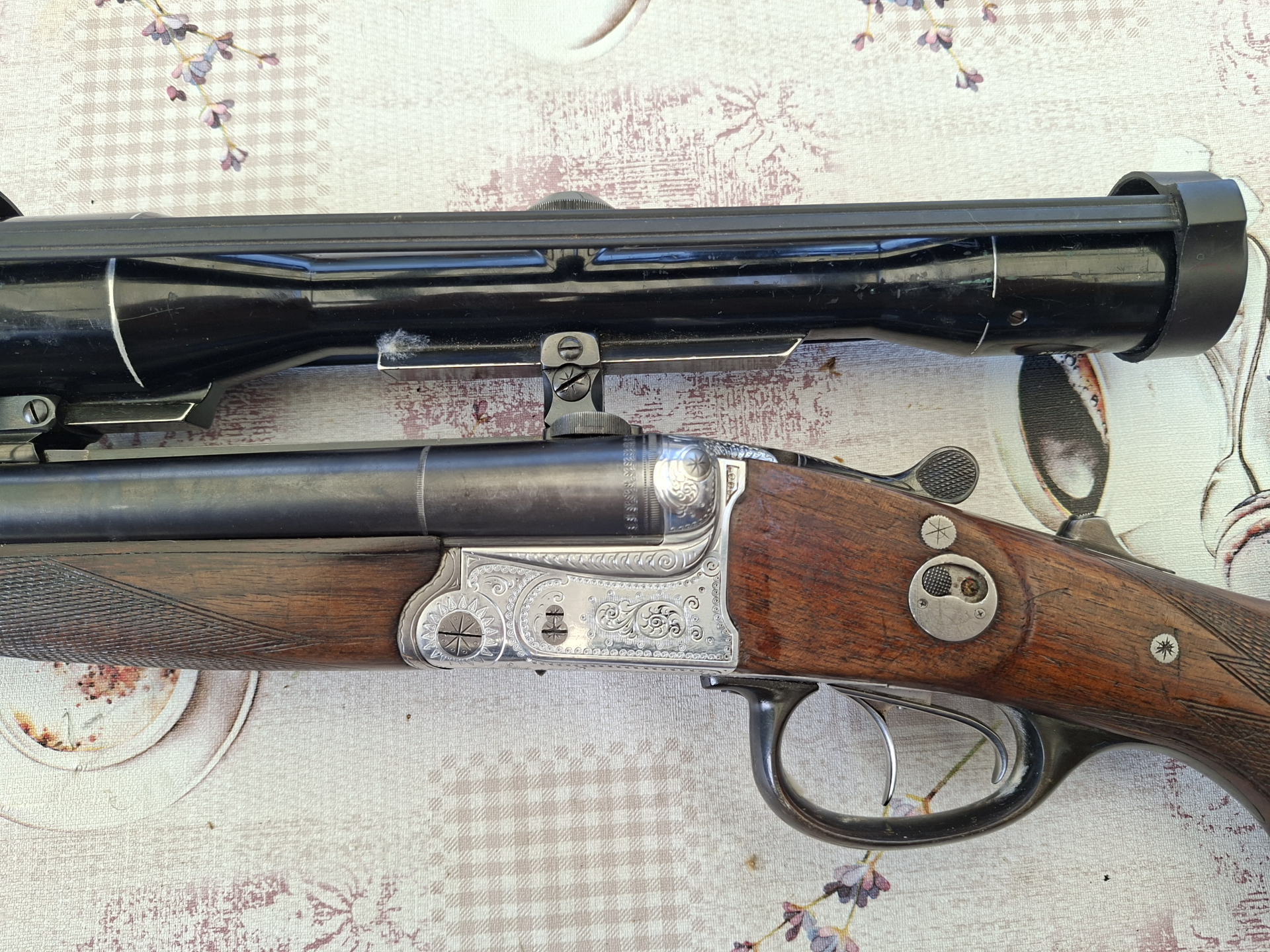Drilling KRIEGHOFF Waldschütz -Dural .222 16/70 – Bild 2