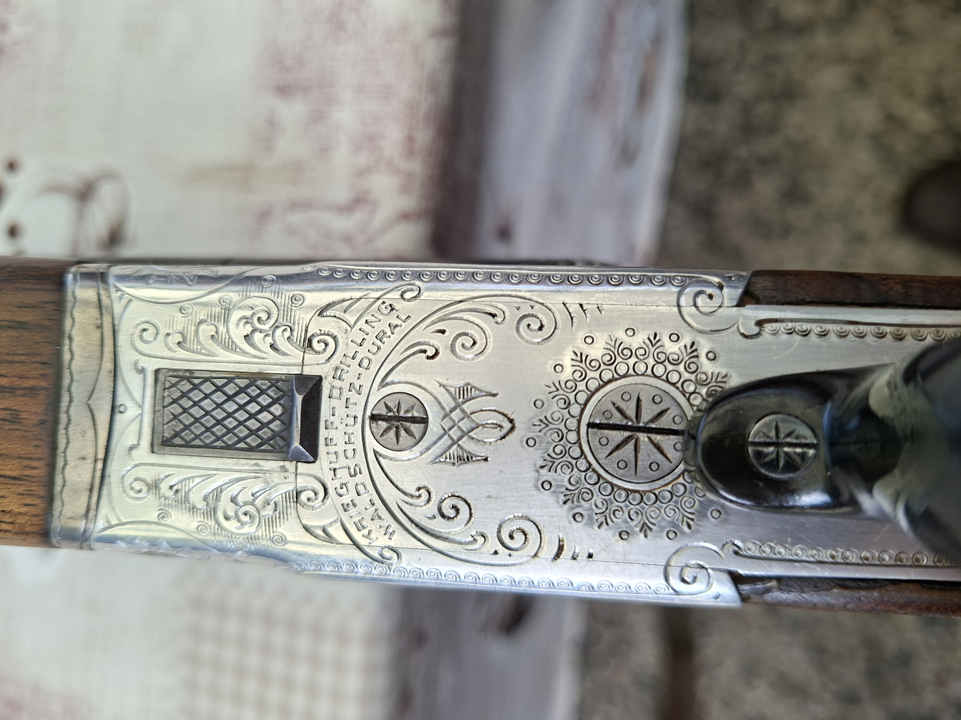 Drilling KRIEGHOFF Waldschütz -Dural .222 16/70 – Bild 3