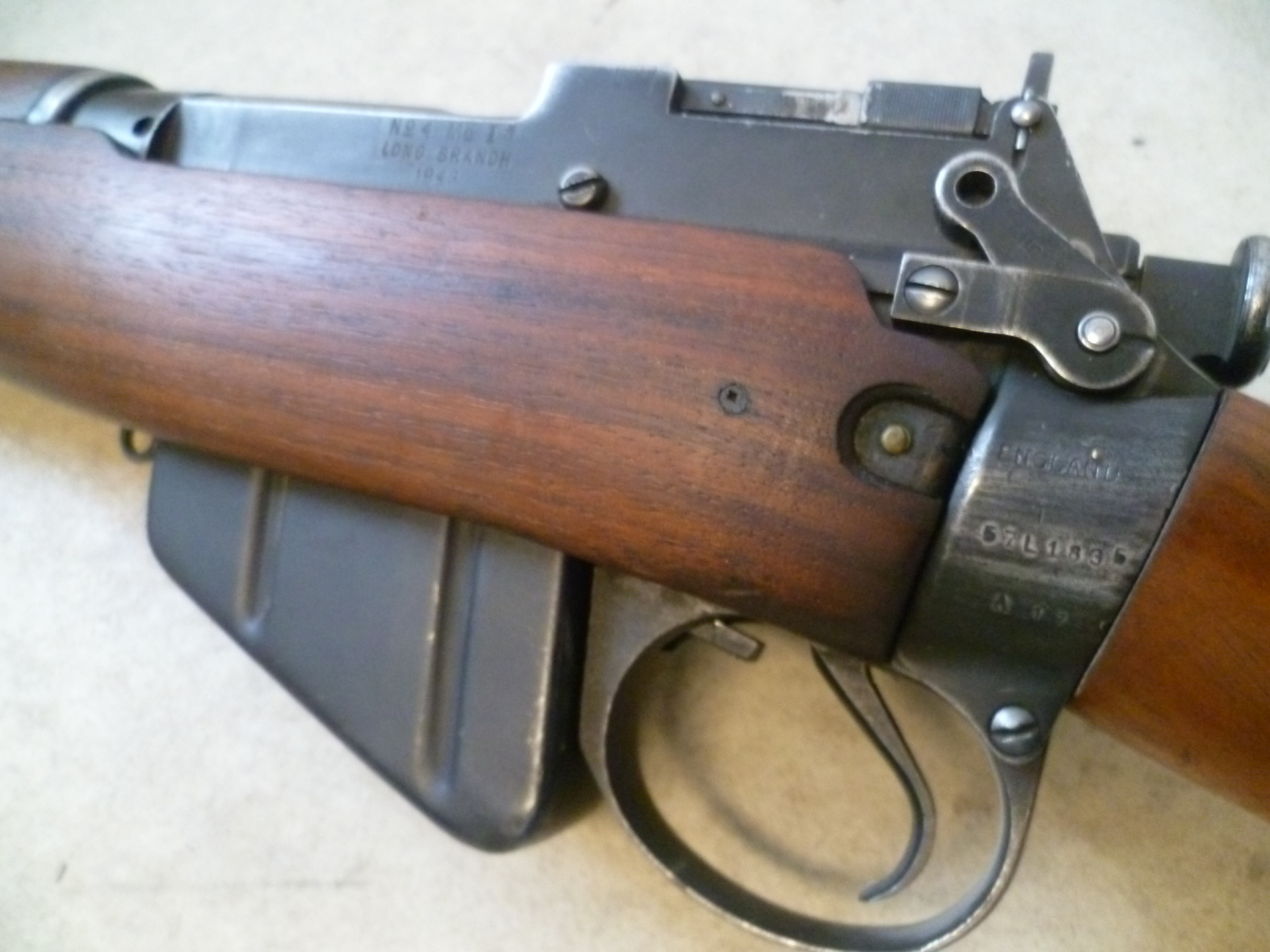 Repetierbüchse Enfield No.4 MK I .303 British Long Branch 1943 – Bild 3