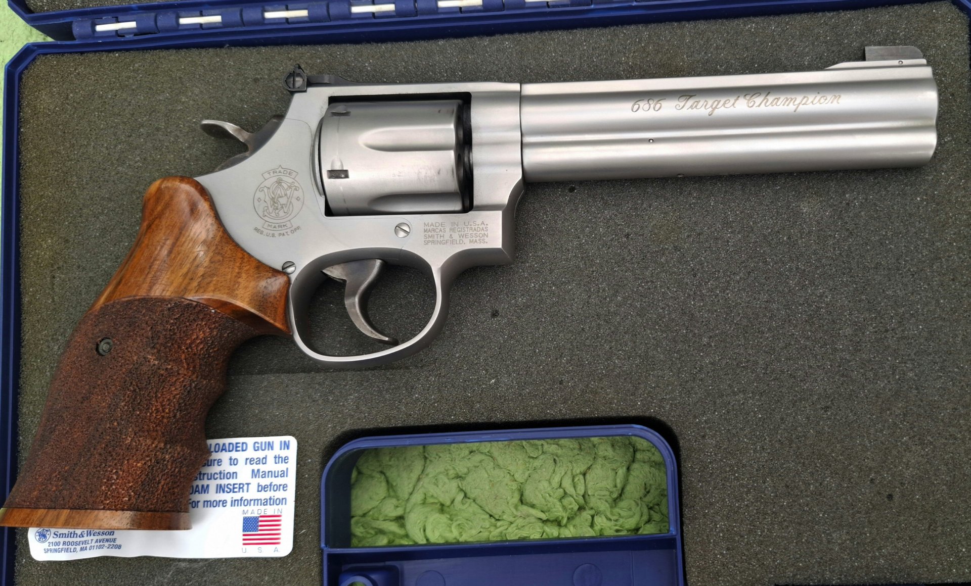 Revolver Smith & Wesson Modell 686 Target Champion 357mag – Bild 2