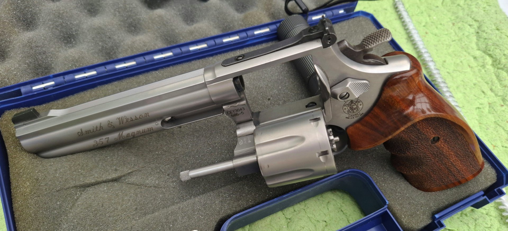 Revolver Smith & Wesson Modell 686 Target Champion 357mag – Bild 3