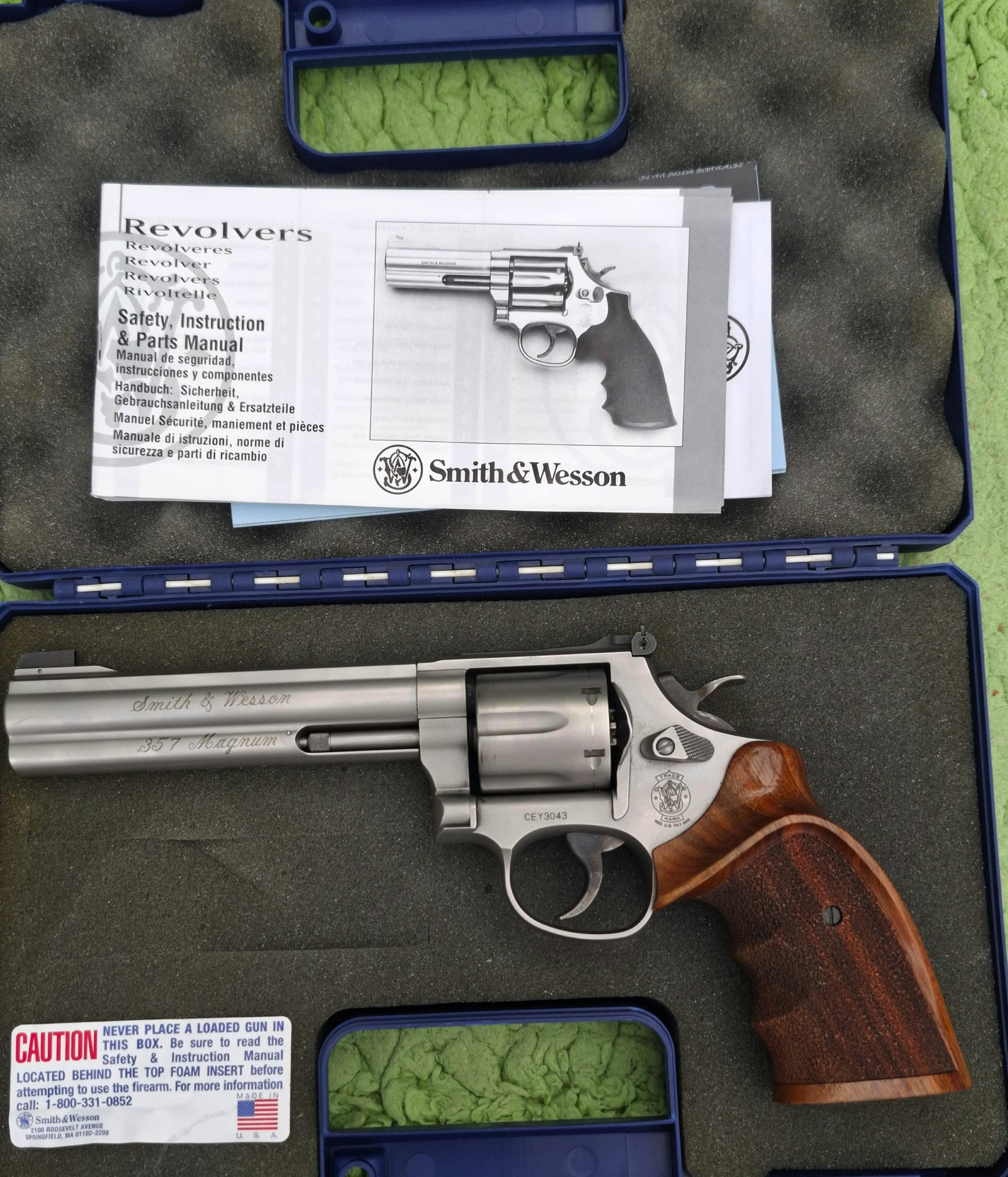 Revolver Smith & Wesson Modell 686 Target Champion 357mag – Bild 1