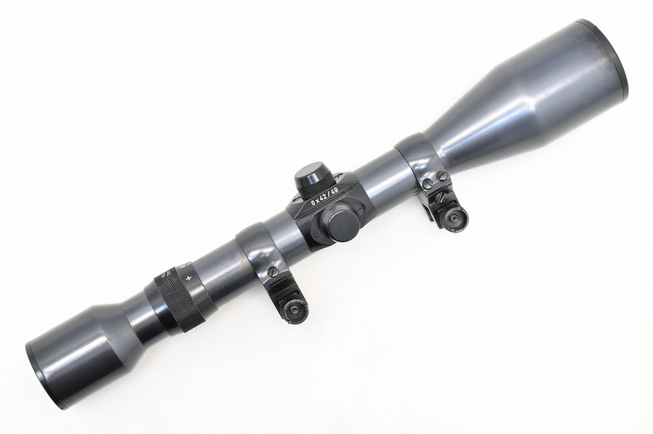 Schmidt & Bender Zielfernrohr 6x42 mit Absehen 1 & 11mm Aufkippmontage – Bild 1