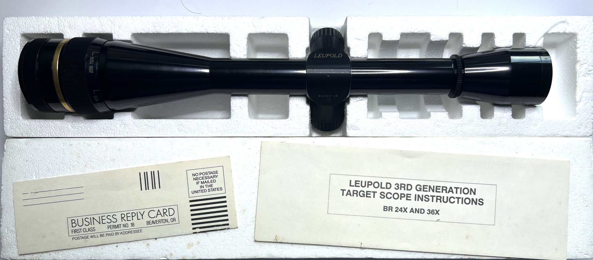 Leupold ZF BR-24 für Benchrest- Schützen neuwertig – Bild 2