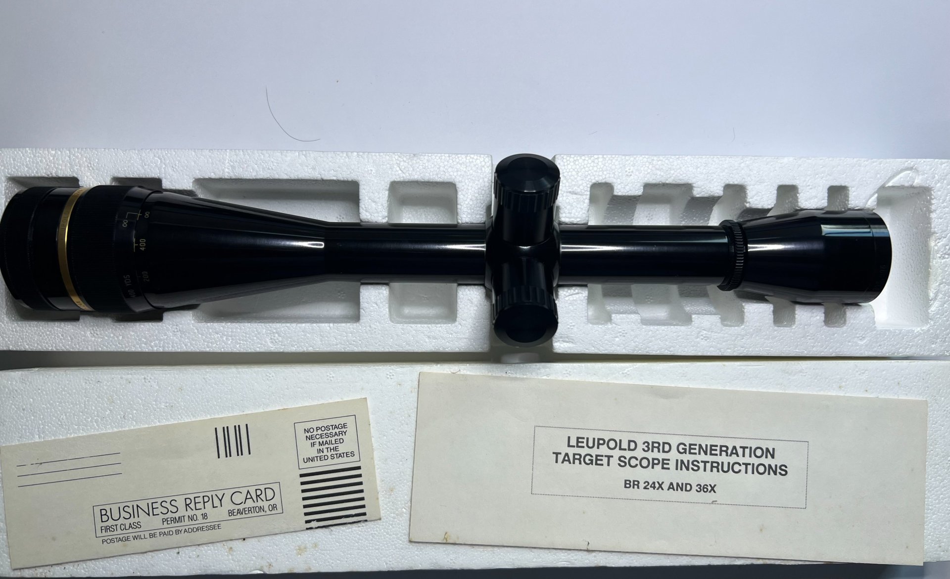Leupold ZF BR-24 für Benchrest- Schützen neuwertig – Bild 1