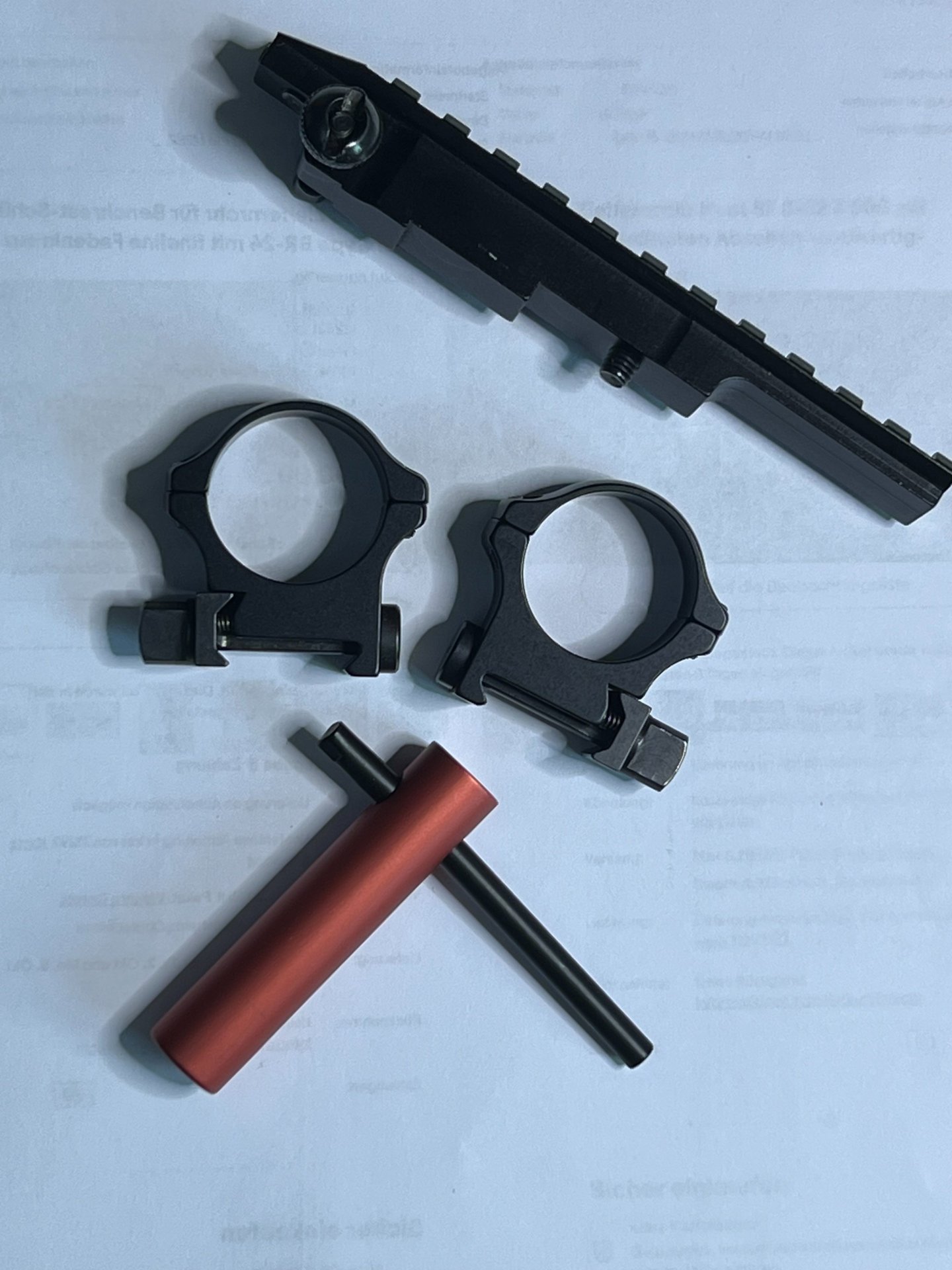 Zielfernrohr-Montage-Set für K98 Rohr Durchmesser 30mm – Bild 1