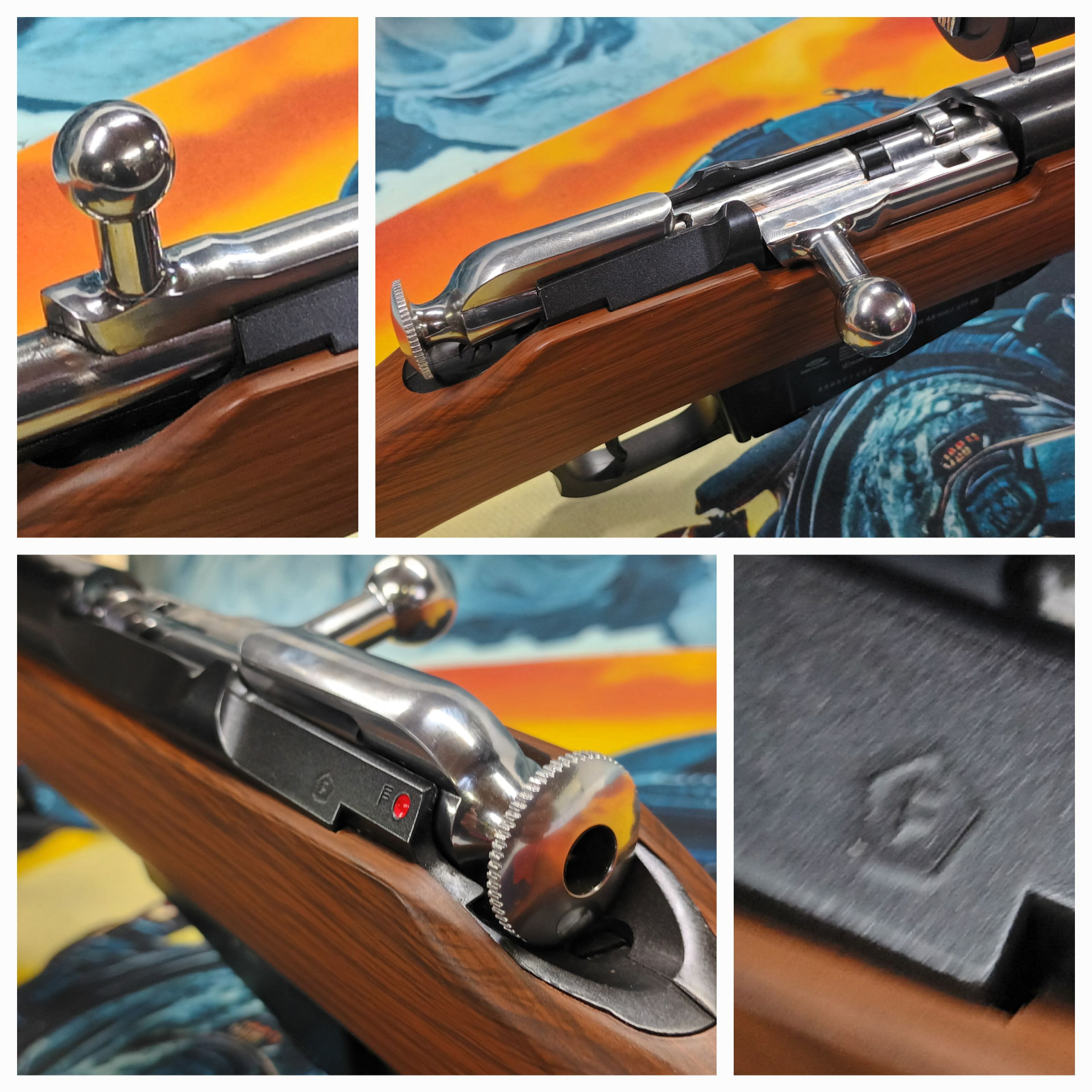 Gletcher M1944 __ Partisanen KARABINER Luftgewehr __ EINMALIGER UMBAU __ Bitte DRINGEND Anschauen – Bild 4