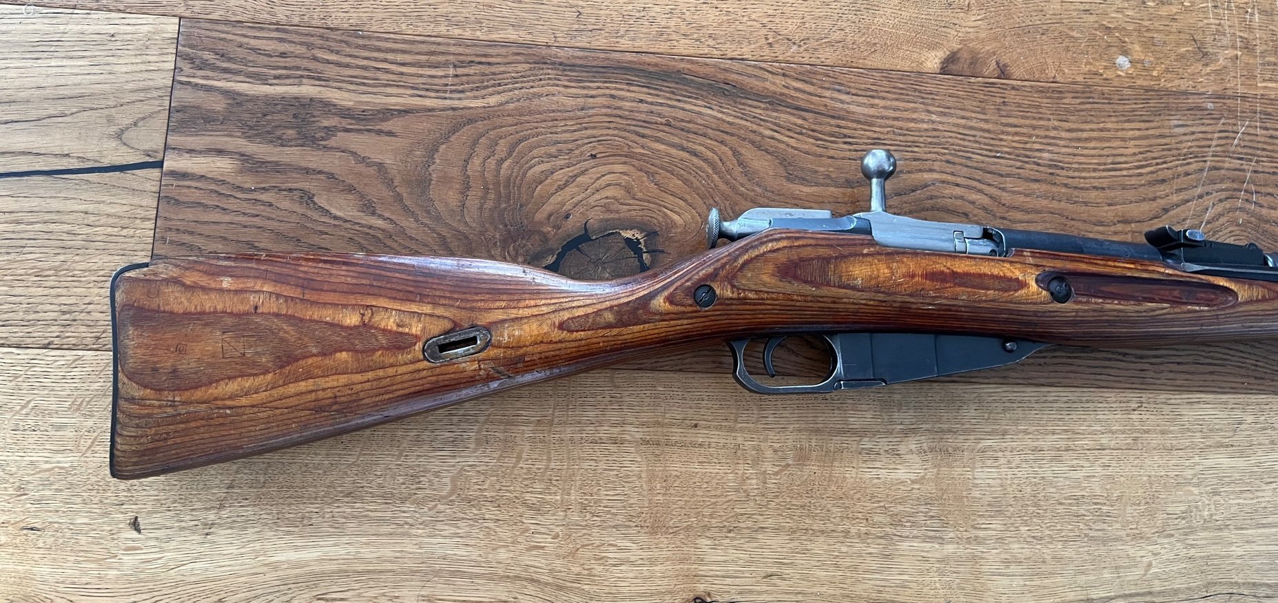 Schöner Mosin Nagant Mod. M44 im Kal. 7,62x54R. inkl. original Bajonett – Bild 2