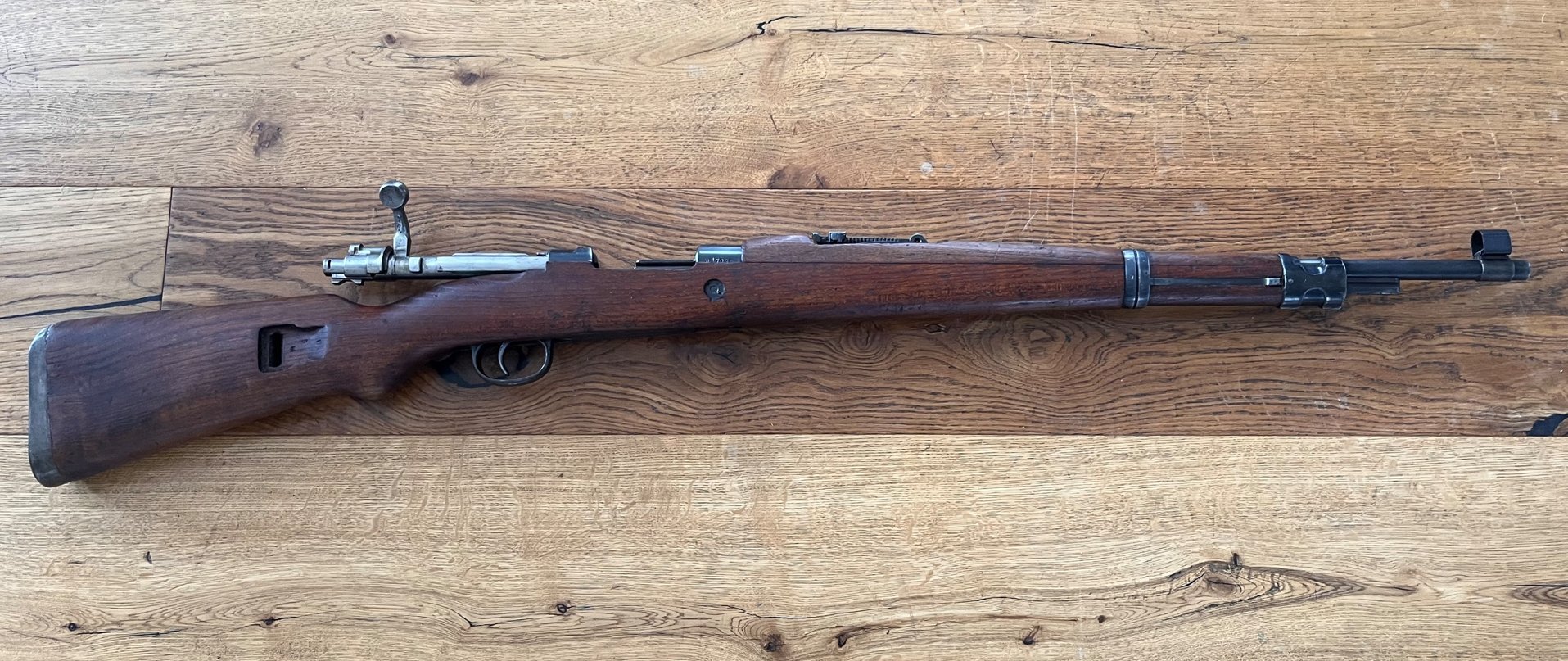 gebrauchte Repetierbüchse K 98 Hersteller Hersteller unbekannt, nummerngleich – Bild 4