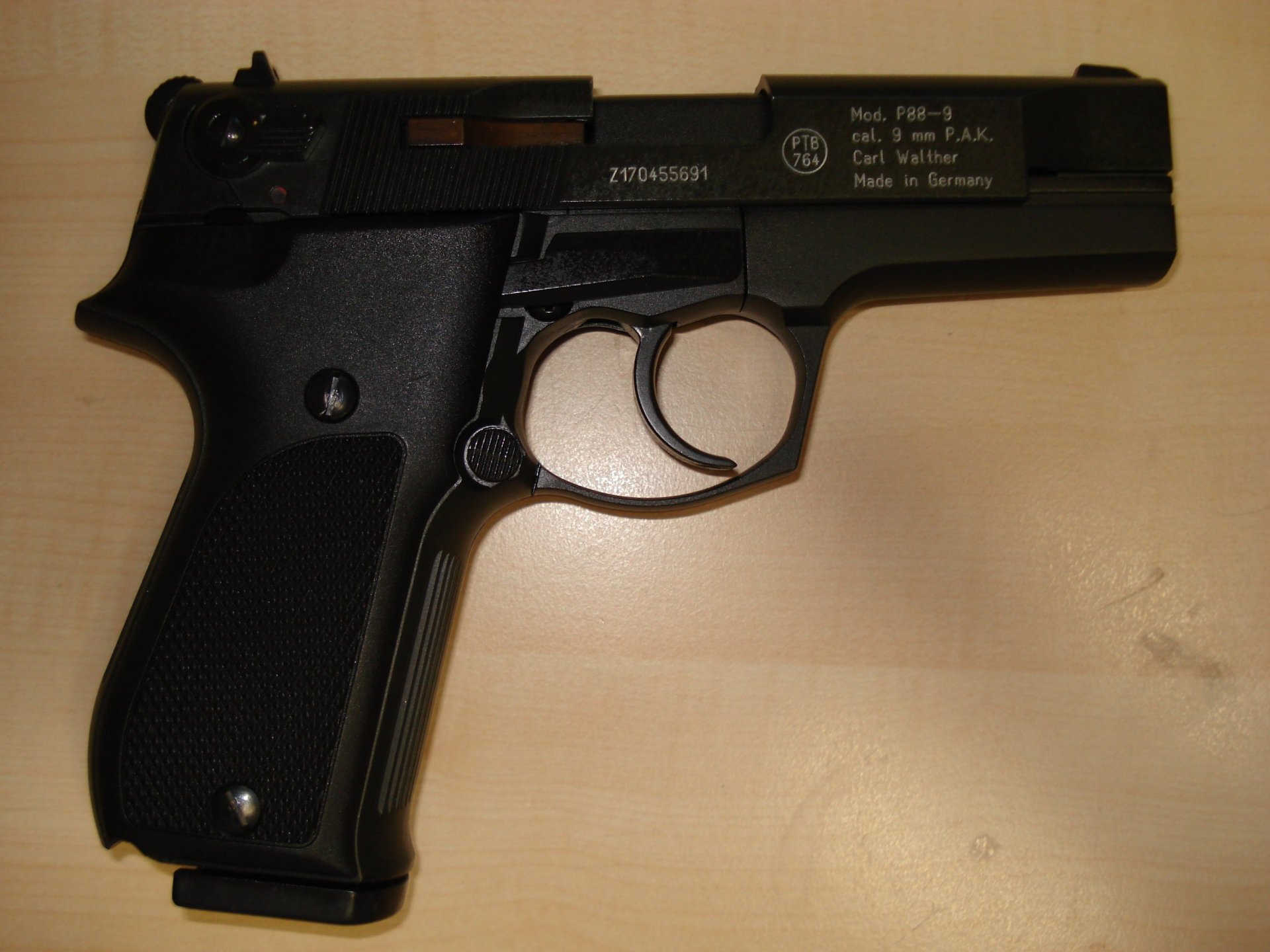 WALTHER P88 Compact Gas-Signal cal. 9mm – Bild 3