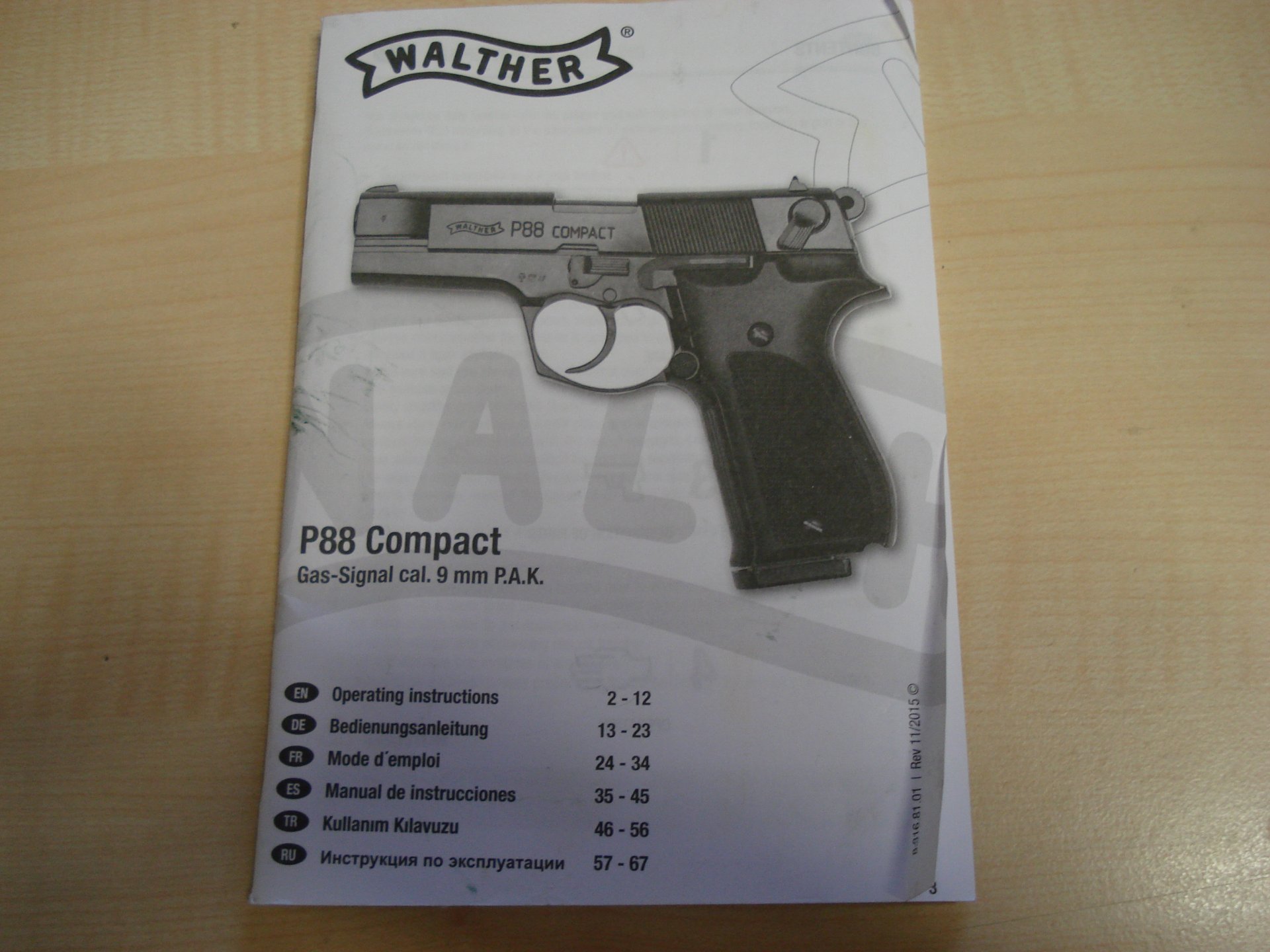 WALTHER P88 Compact Gas-Signal cal. 9mm – Bild 5