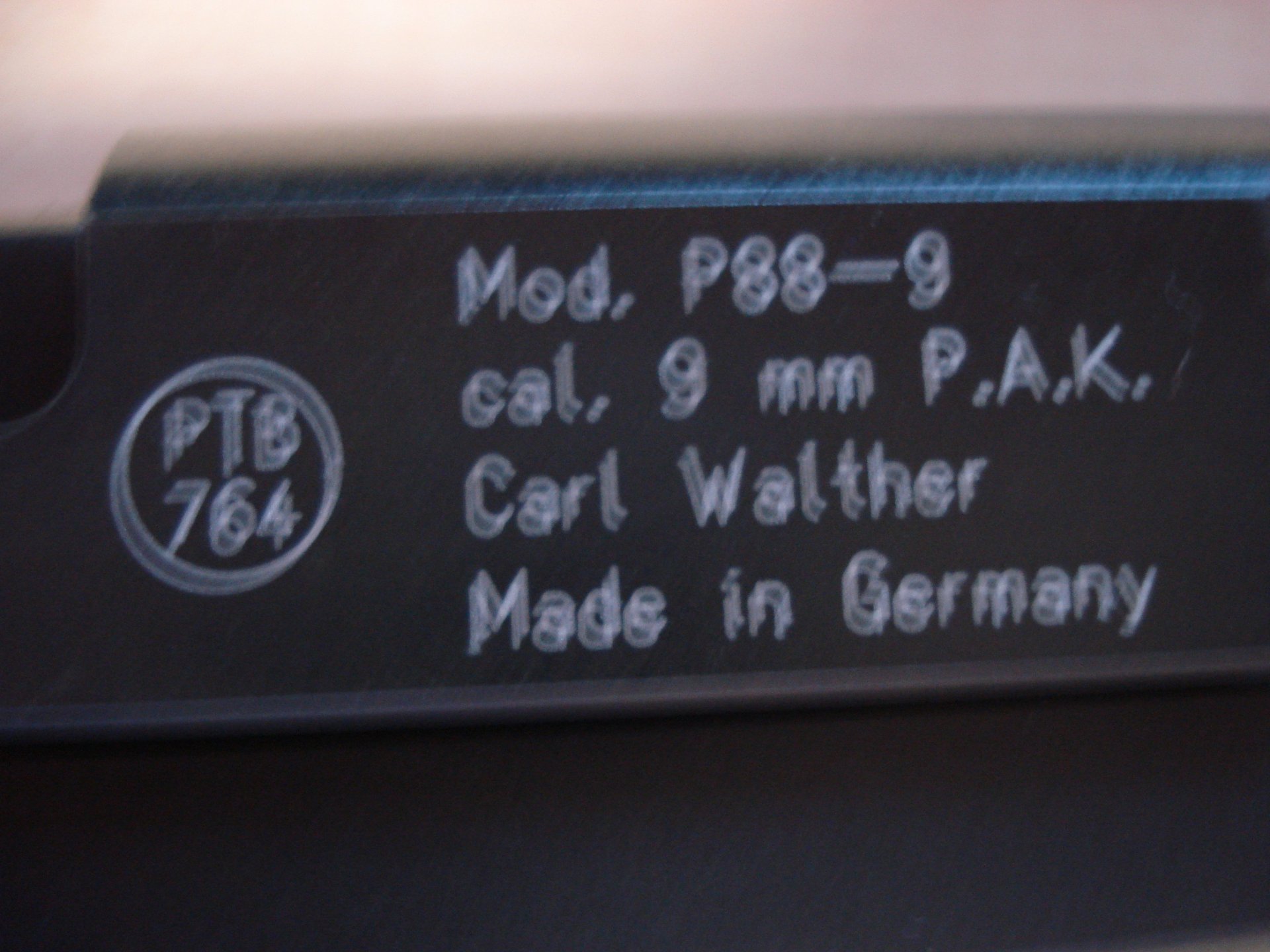 WALTHER P88 Compact Gas-Signal cal. 9mm – Bild 4