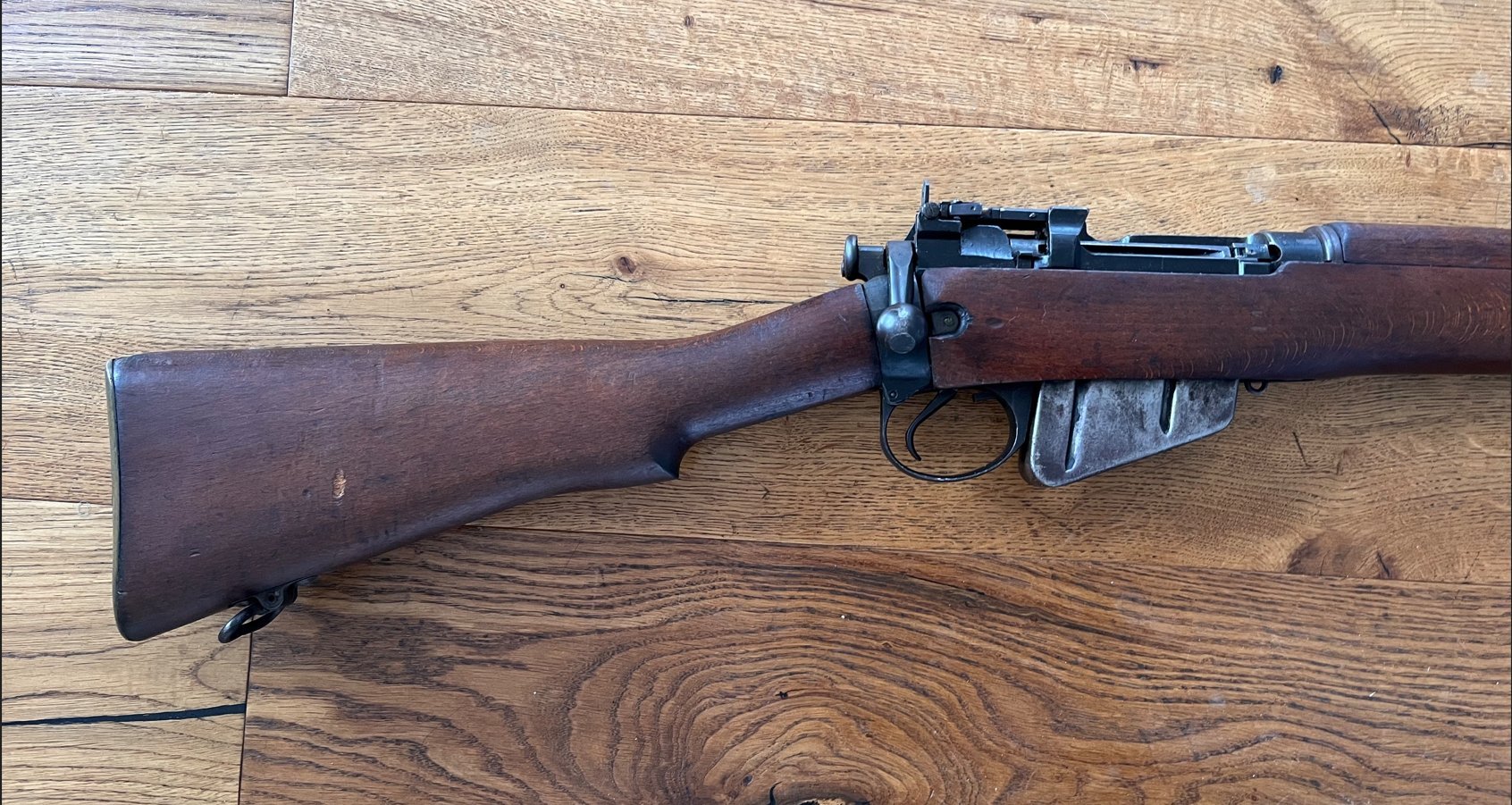 gebrauchte Repetierbüchse Enfield No.4 MK 1 ohne Neubeschuss, Nur an Sammler oder Händler – Bild 2