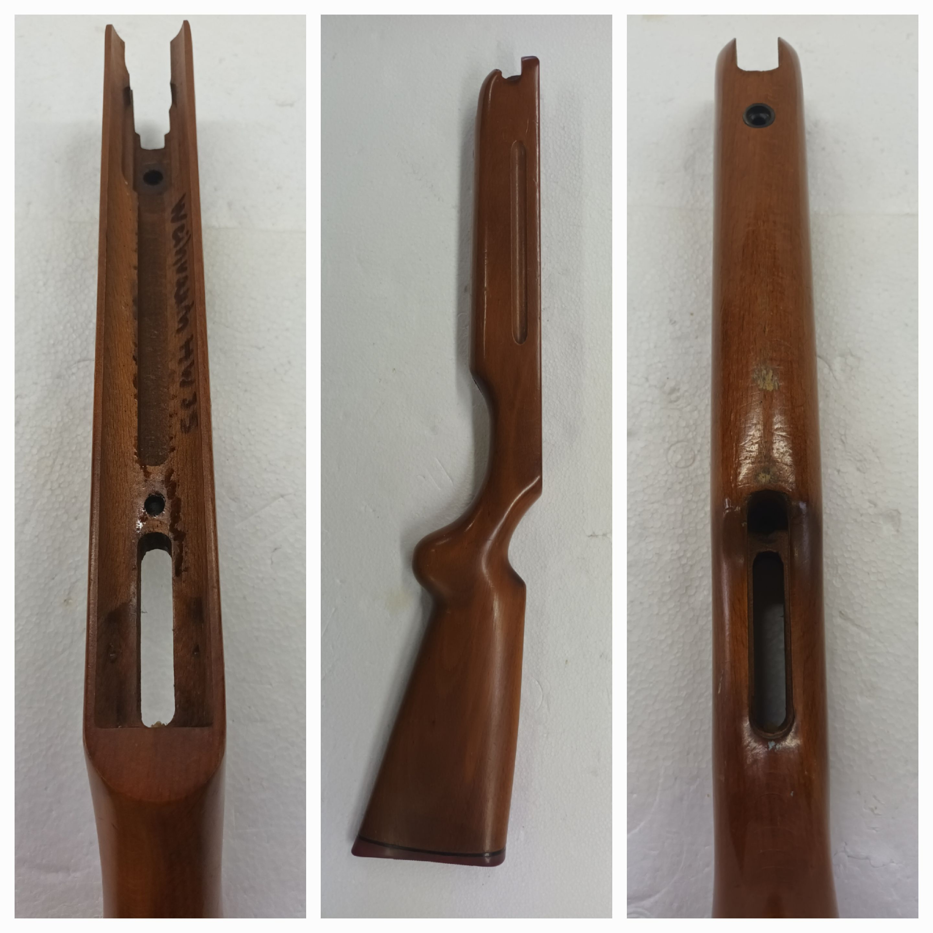 Weihrauch HW35 __ LUFTGEWEHR __ ,,SCHAFT,, __ mit Gummi Schaftkappe – Bild 2