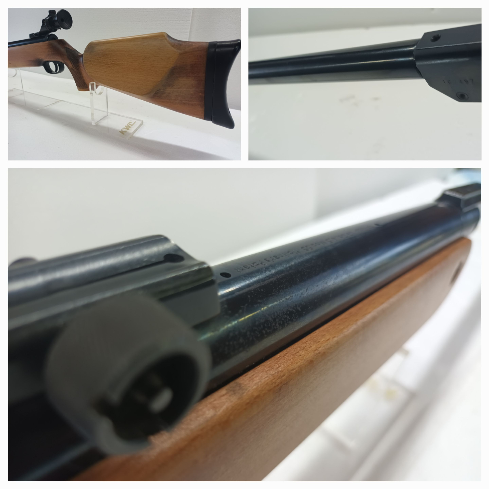 Walther 55 __ Luftgewehr __ Kal.4,5(.177) __ Mod. LG55 Sammler Waffe ohne Rost __ TOP SCHUSSBEREIT – Bild 6