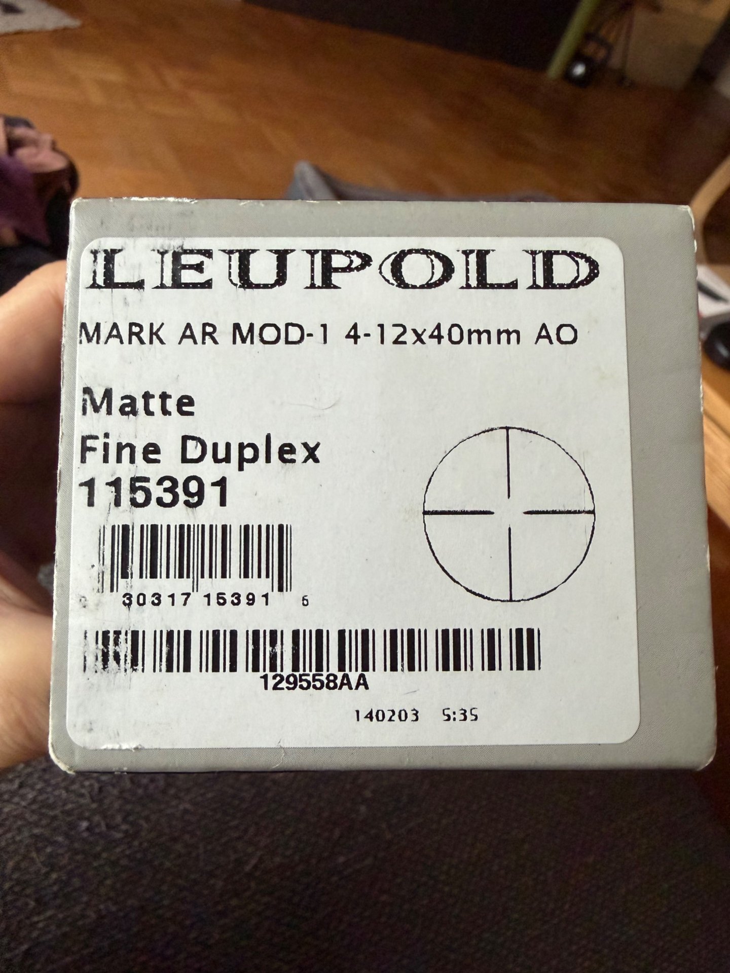 Leupold Mark AR MOD 1 4-12x 40mm – imagem 1