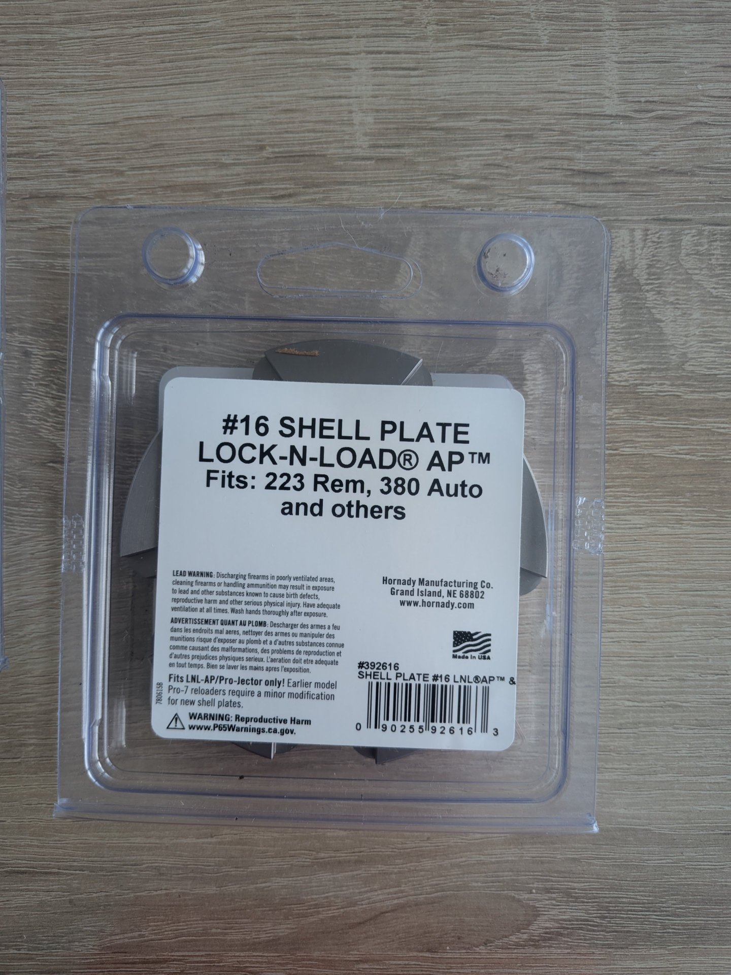 Hornady Hülsenplatte #16 – image 1